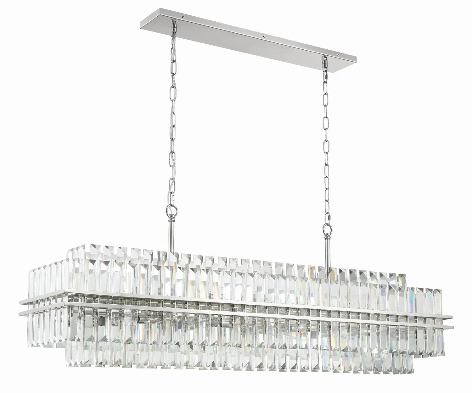 CRYSTORAMA, HAYES LINEAR CHANDELIER, CHANDELIER LIGHT