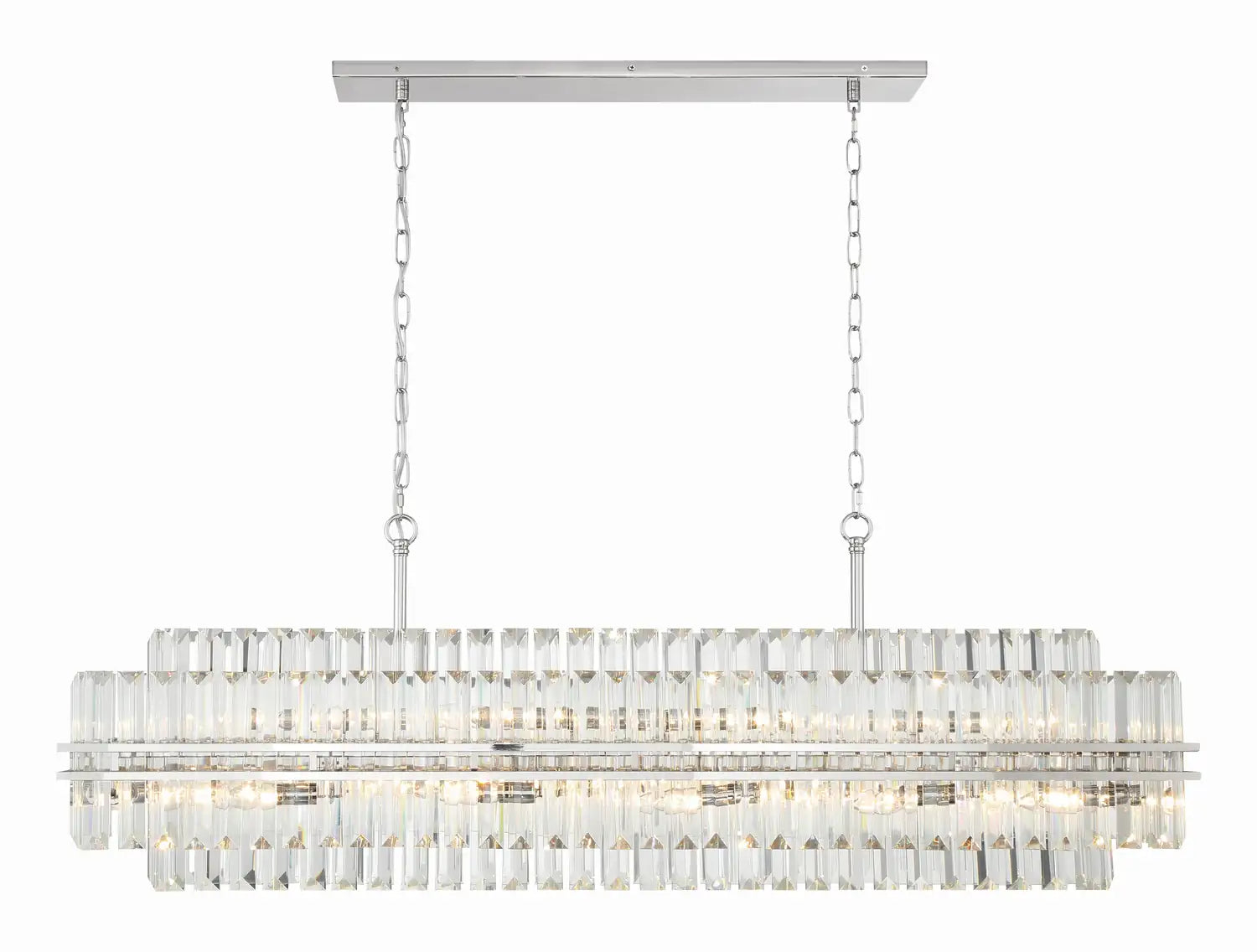 CRYSTORAMA, HAYES LINEAR CHANDELIER, CHANDELIER LIGHT