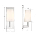 CRYSTORAMA, HOGAN SCONCE, WALL SCONCES