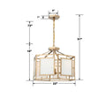 CRYSTORAMA, LIBBY LANGDON HILLCREST LANTERN CHANDELIER, CHANDELIER LIGHT