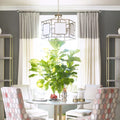 CRYSTORAMA, LIBBY LANGDON HILLCREST LANTERN CHANDELIER, CHANDELIER LIGHT