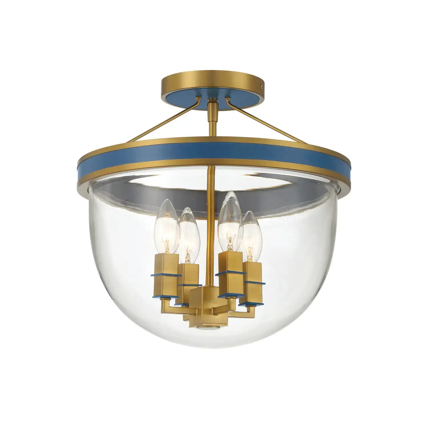 , HERRICK SEMI FLUSH MOUNT, FLUSH MOUNT CEILING LIGHTS
