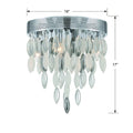 CRYSTORAMA, HUDSON FLUSH MOUNT, FLUSH MOUNT CEILING LIGHTS