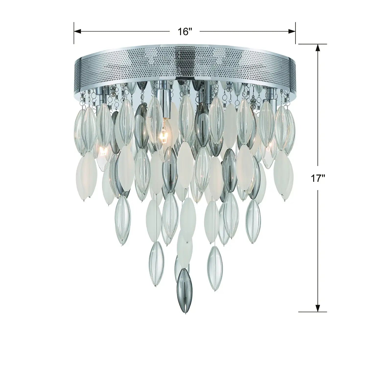 CRYSTORAMA, HUDSON FLUSH MOUNT, FLUSH MOUNT CEILING LIGHTS
