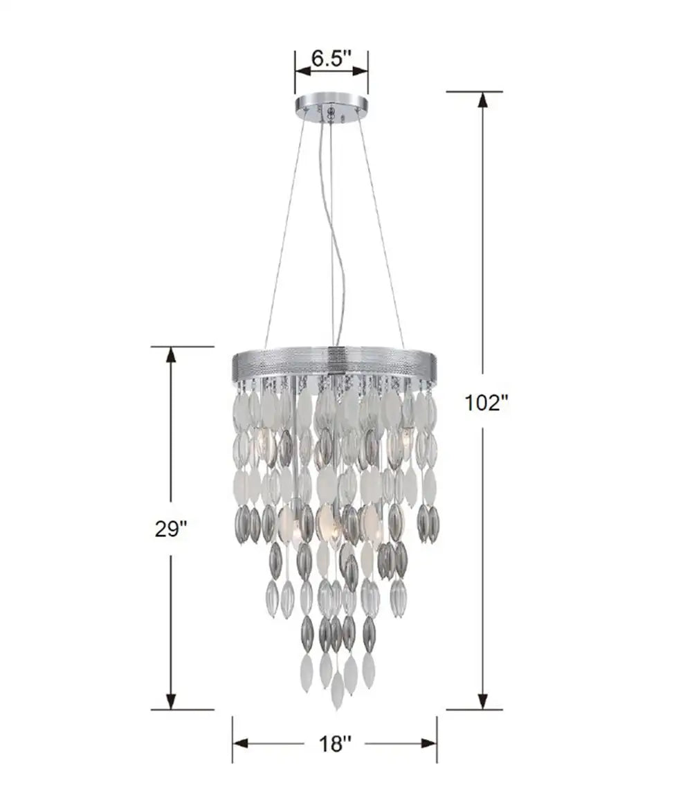 CRYSTORAMA, HUDSON CHANDELIER, CHANDELIER LIGHT