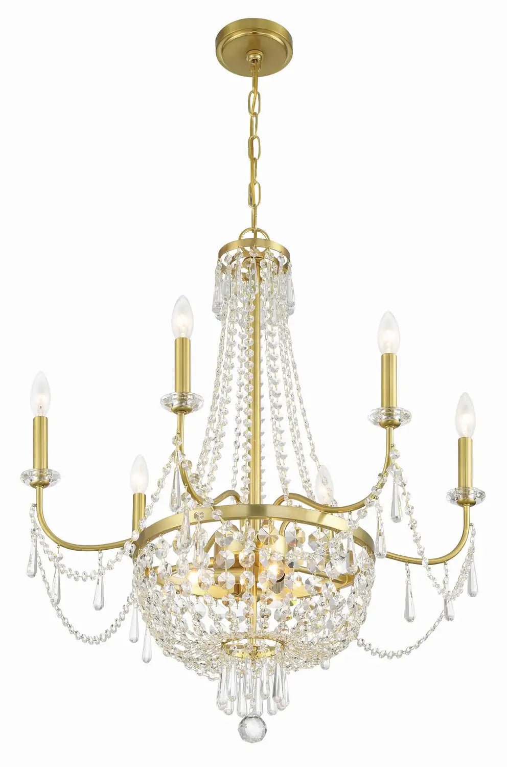 CRYSTORAMA, HAYWOOD CHANDELIER, CHANDELIER LIGHT