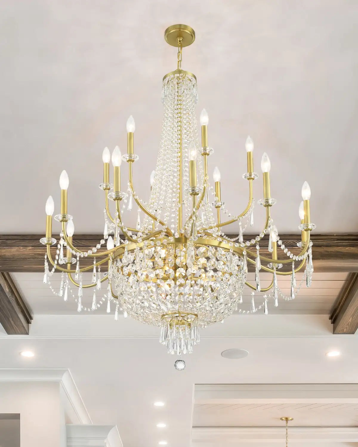 CRYSTORAMA, HAYWOOD CHANDELIER, CHANDELIER LIGHT