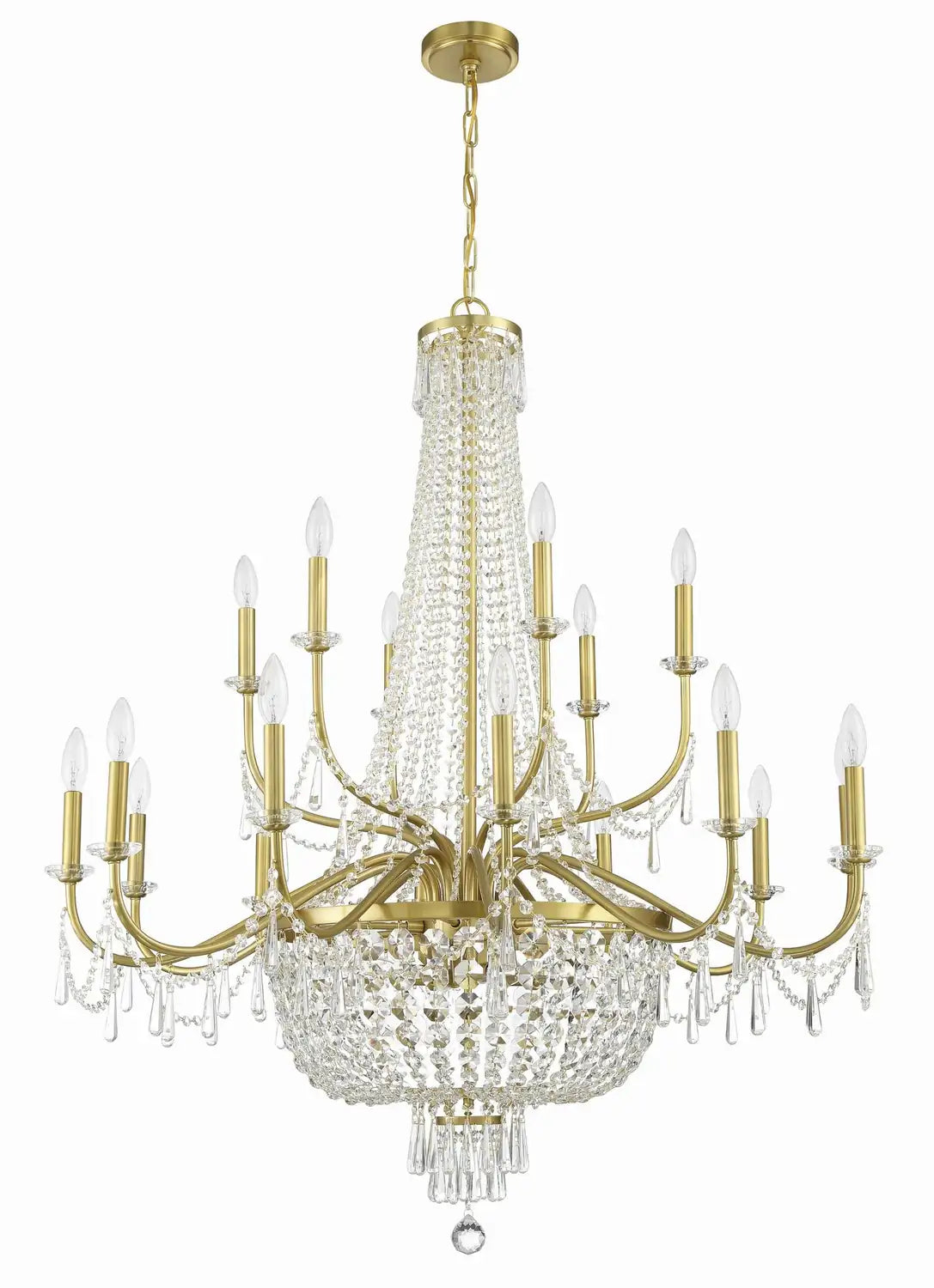 CRYSTORAMA, HAYWOOD CHANDELIER, CHANDELIER LIGHT