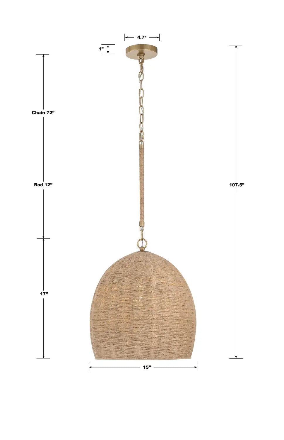 CRYSTORAMA, JACE SOFT PENDANT, PENDANT LIGHT