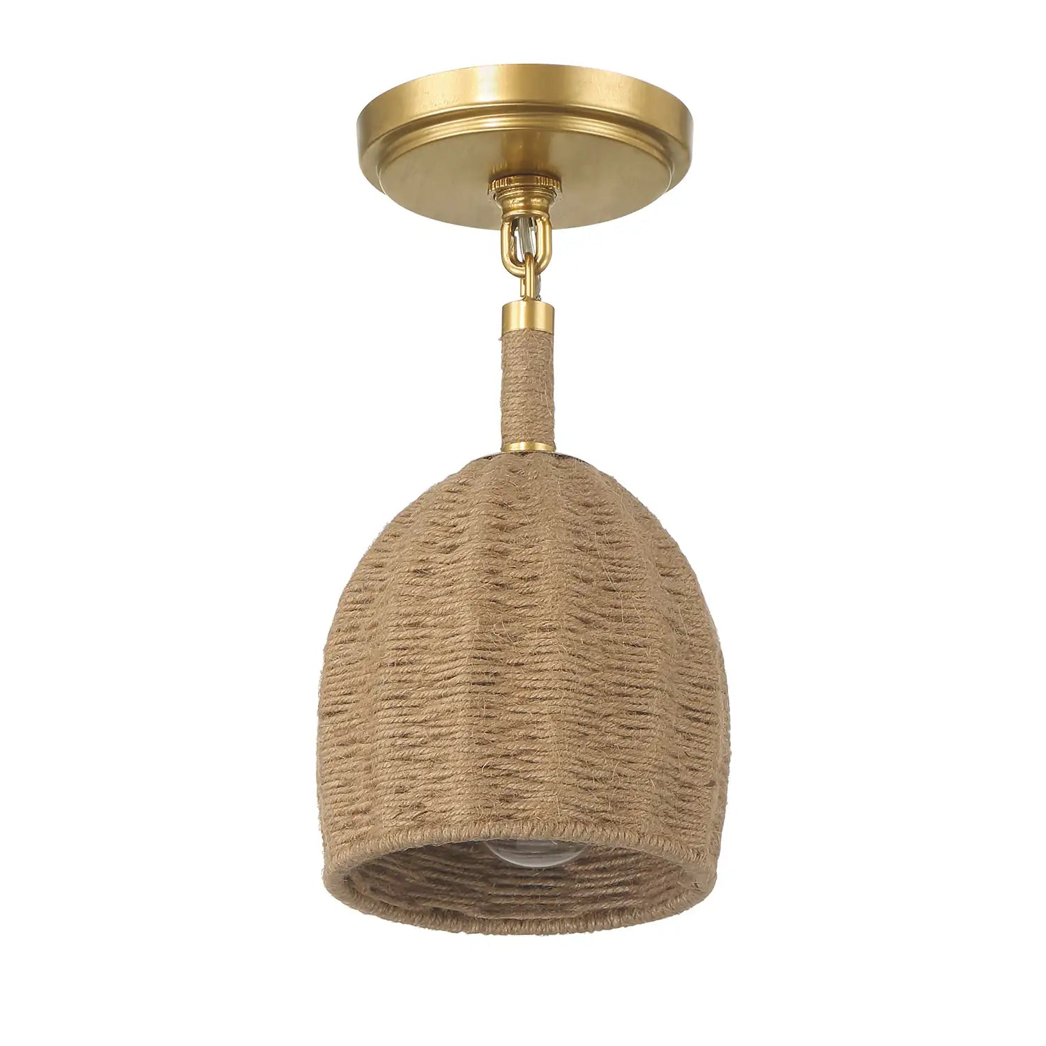 CRYSTORAMA, JACE LED SOFT SEMI FLUSH, FLUSH MOUNT CEILING LIGHTS