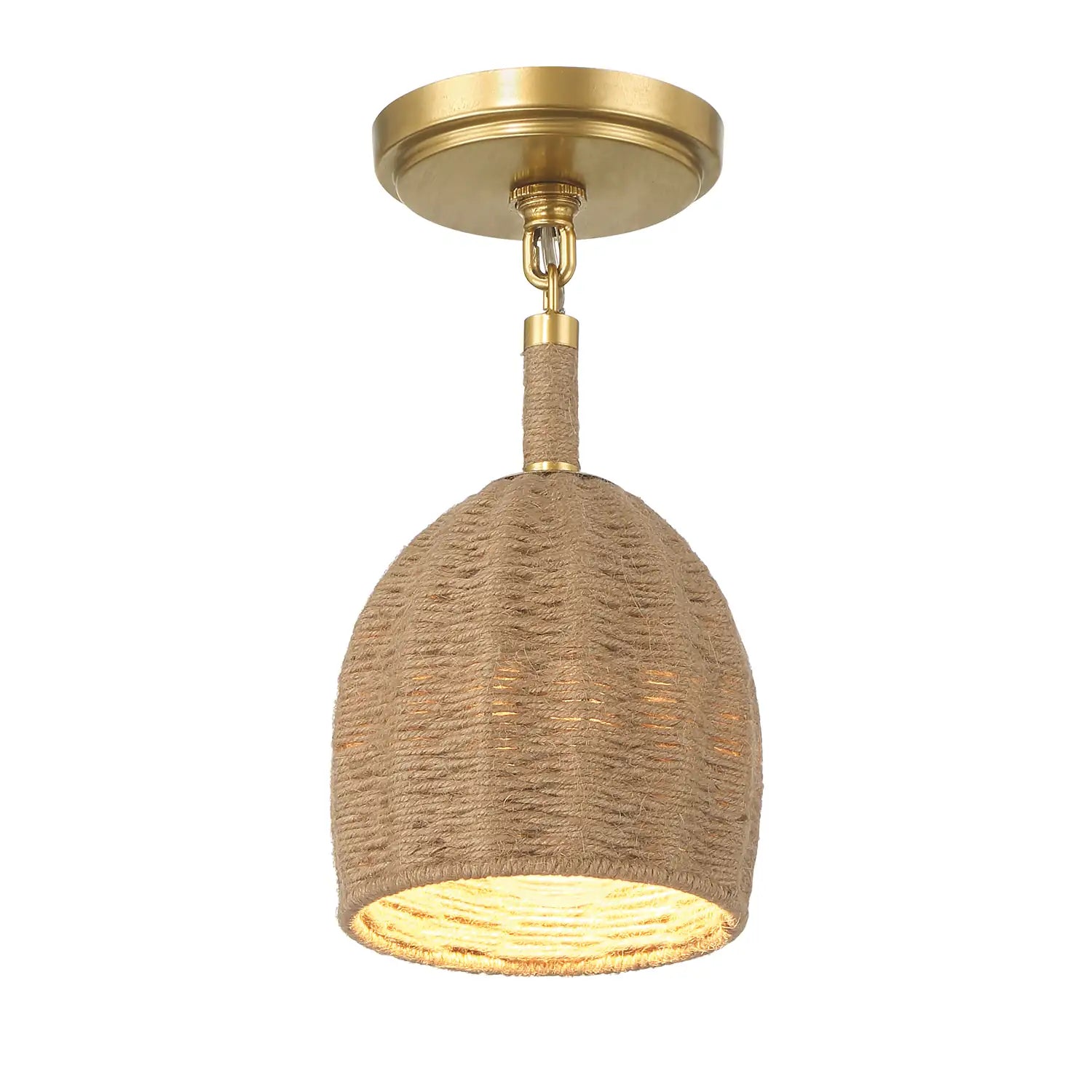 CRYSTORAMA, JACE LED SOFT SEMI FLUSH, FLUSH MOUNT CEILING LIGHTS