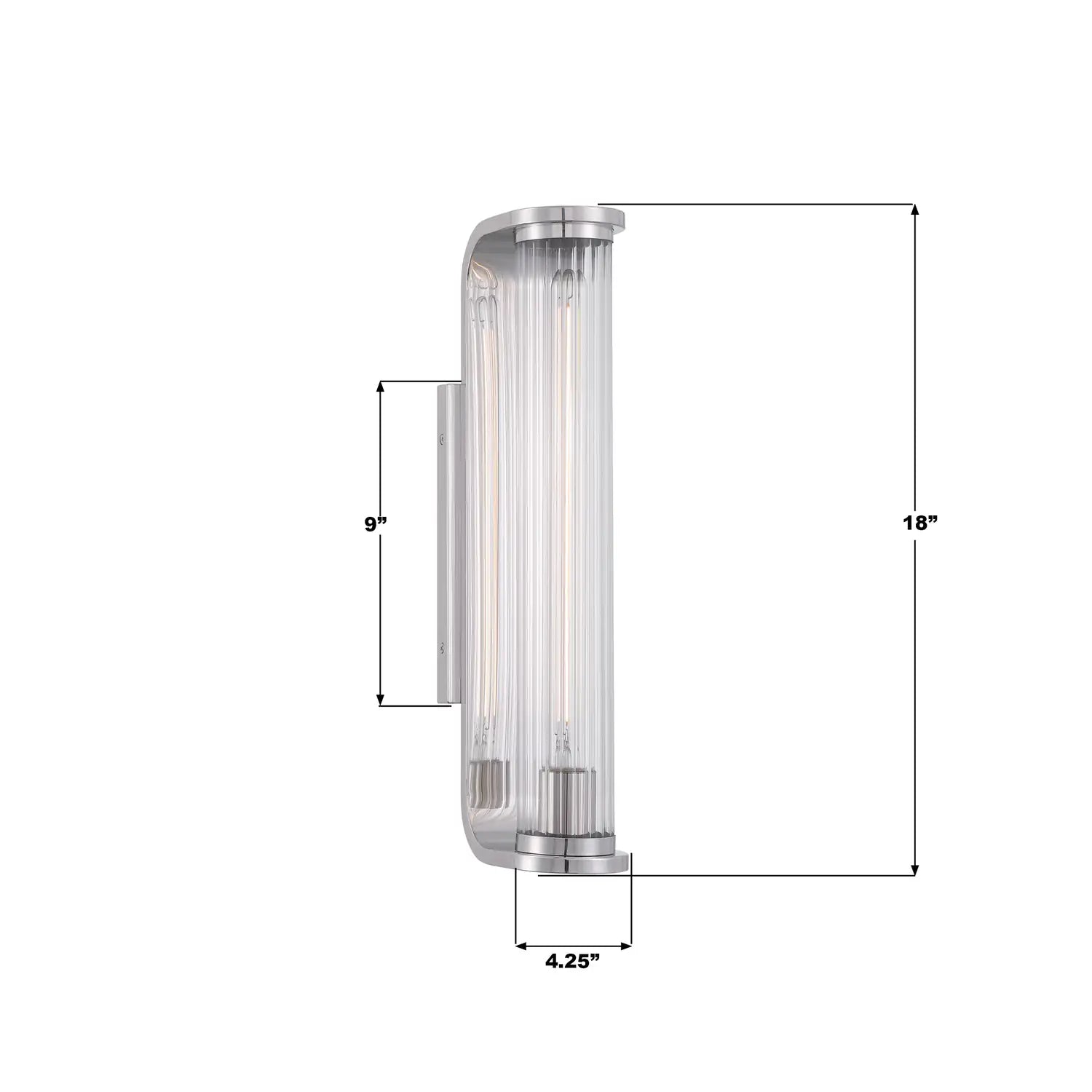 CRYSTORAMA, JARVIS LED SCONCE, WALL SCONCES