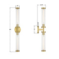 CRYSTORAMA, JARVIS LED SCONCE, WALL SCONCES