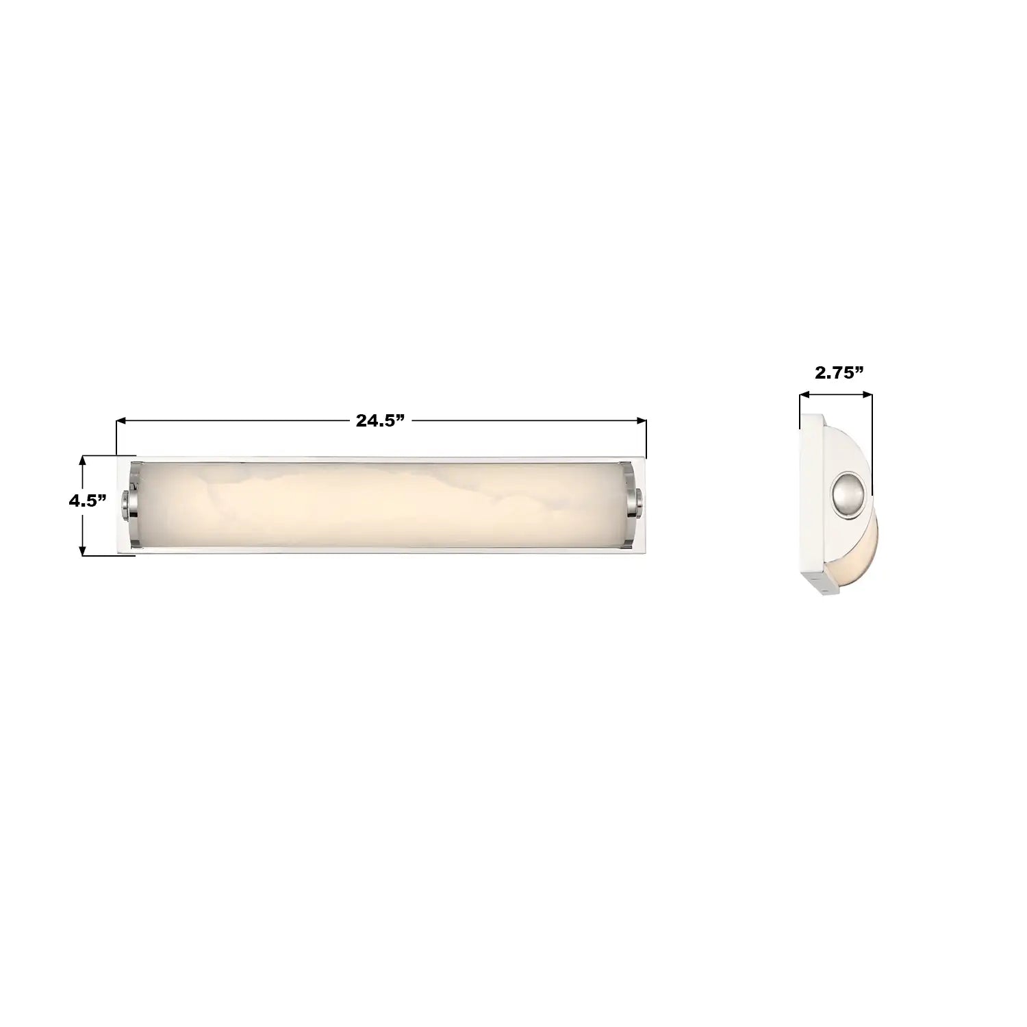 CRYSTORAMA, JARVIS INTEGRATED LED SCONCE, WALL SCONCES