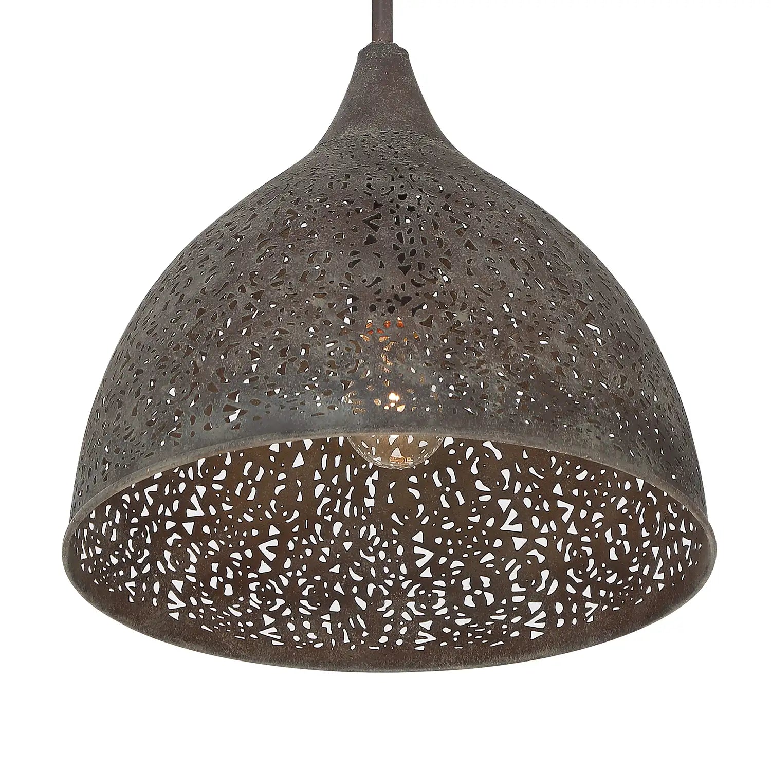 CRYSTORAMA, JASMINE FORGED PENDANT, PENDANT LIGHT