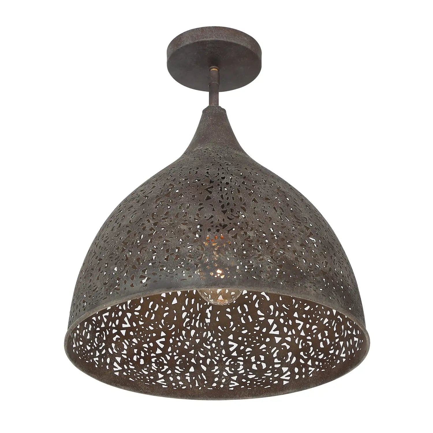 CRYSTORAMA, JASMINE SEMI FLUSH MOUNT, FLUSH MOUNT CEILING LIGHTS
