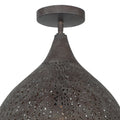 CRYSTORAMA, JASMINE SEMI FLUSH MOUNT, FLUSH MOUNT CEILING LIGHTS