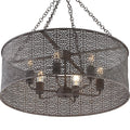 CRYSTORAMA, JASMINE FORGED CHANDELIER, CHANDELIER LIGHT