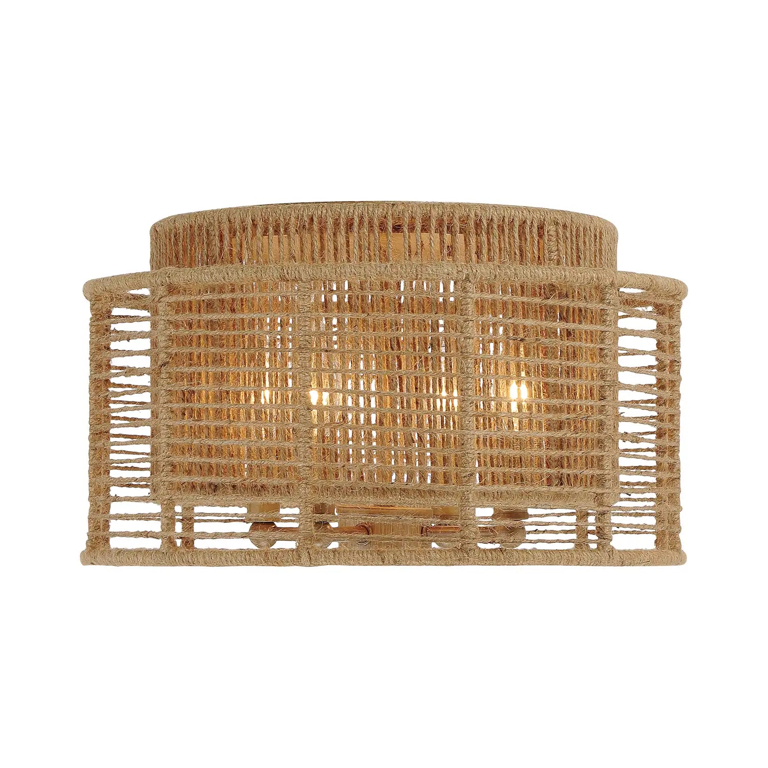 CRYSTORAMA, JAYNA BURNISHED FLUSH MOUNT, FLUSH MOUNT CEILING LIGHTS