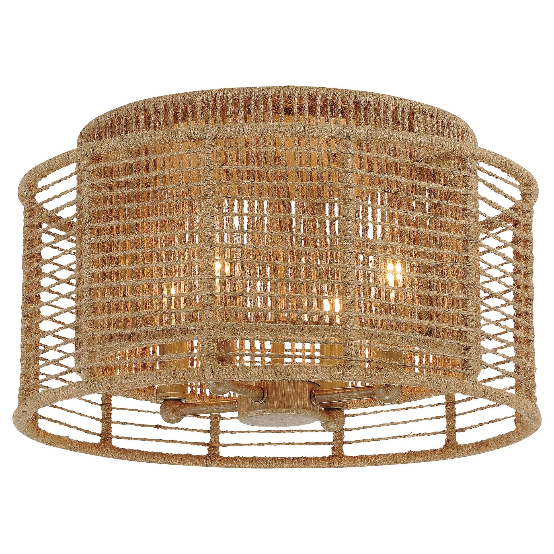 CRYSTORAMA, JAYNA BURNISHED FLUSH MOUNT, FLUSH MOUNT CEILING LIGHTS 