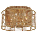 CRYSTORAMA, JAYNA BURNISHED FLUSH MOUNT, FLUSH MOUNT CEILING LIGHTS