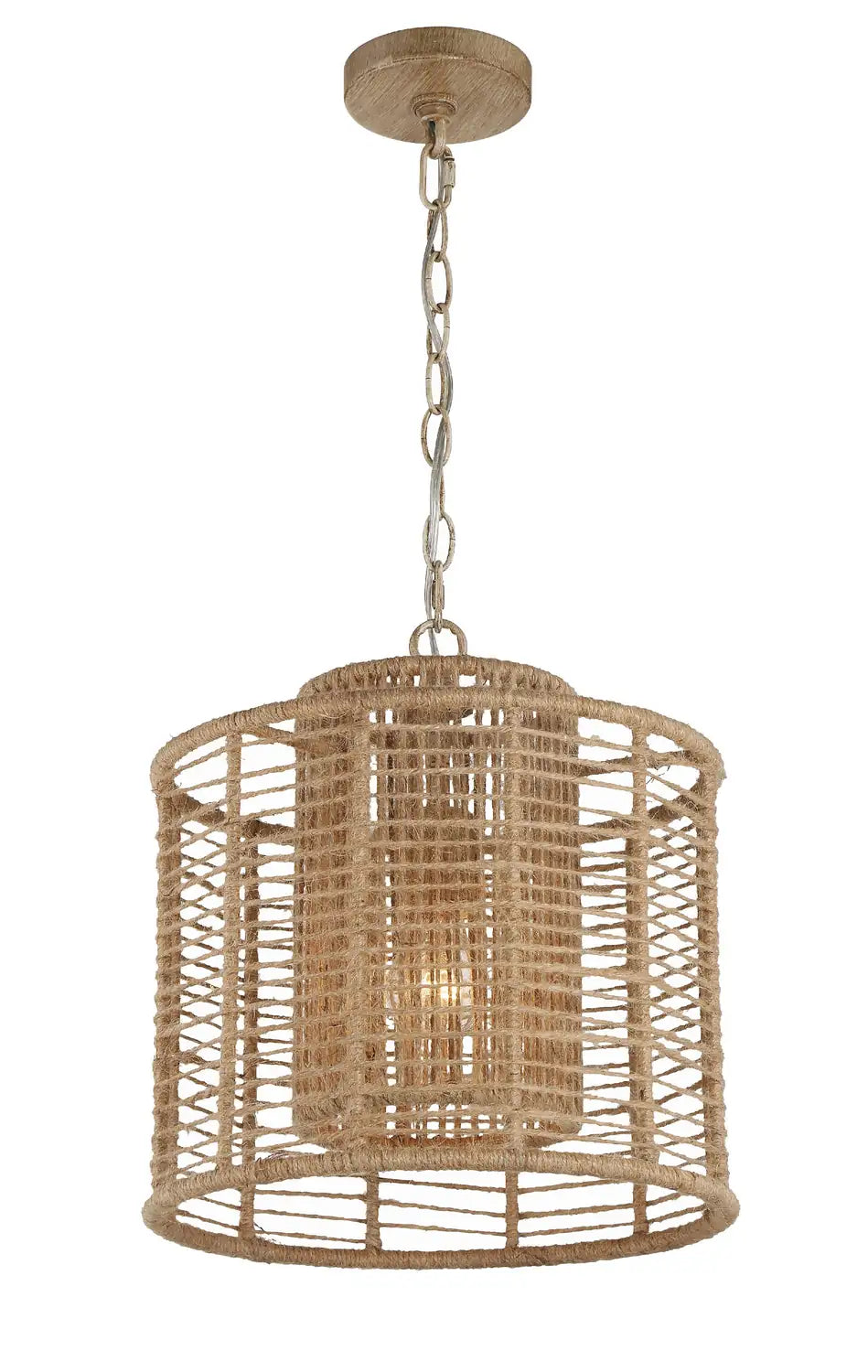 CRYSTORAMA, JAYNA BURNISHED PENDANT, PENDANT LIGHT
