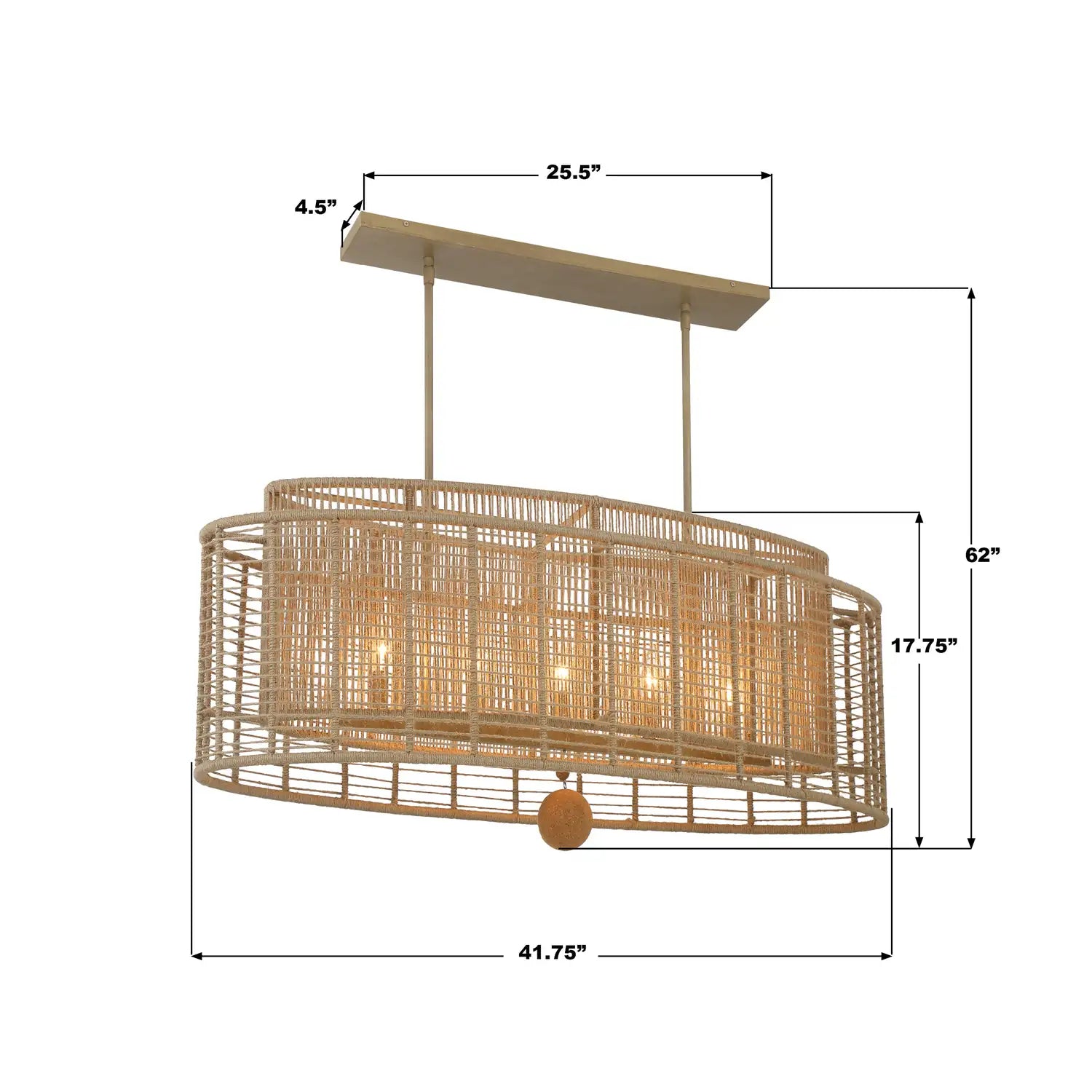 CRYSTORAMA, JAYNA BURNISHED LINEAR OVAL CHANDELIER, CHANDELIER LIGHT