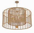 CRYSTORAMA, JAYNA BURNISHED CHANDELIER, CHANDELIER LIGHT