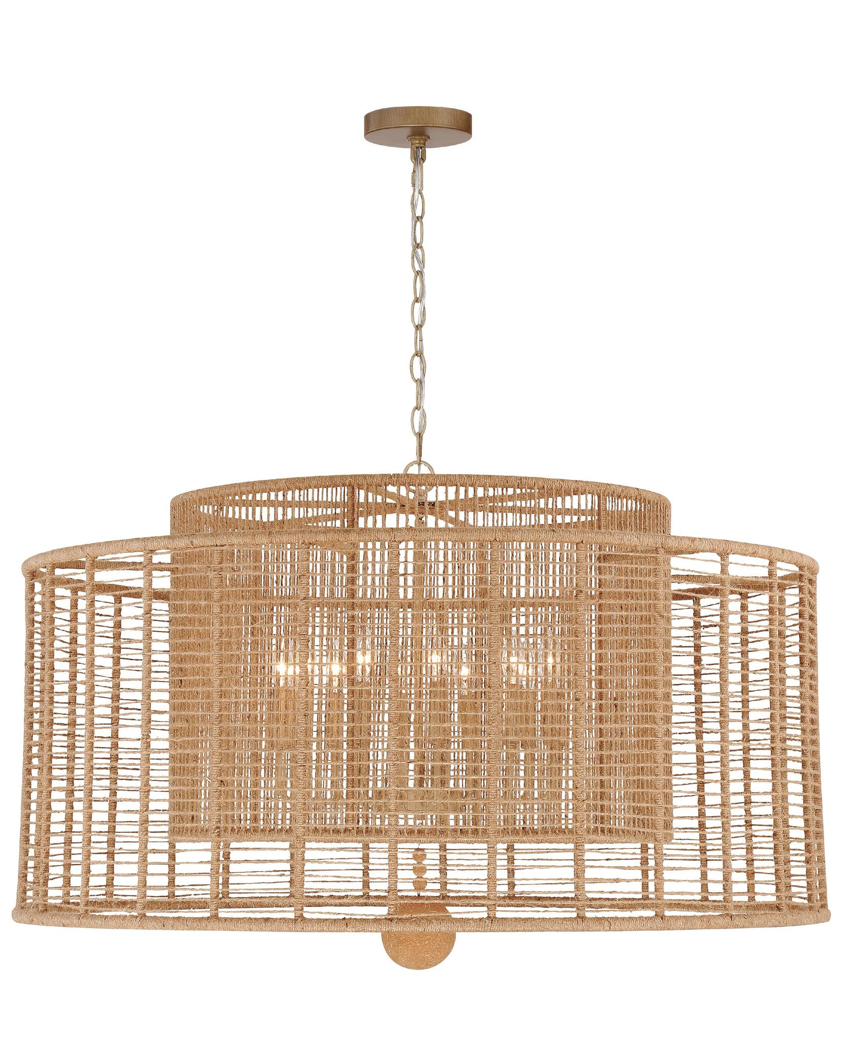 CRYSTORAMA, JAYNA BURNISHED CHANDELIER, CHANDELIER LIGHT