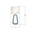 CRYSTORAMA, JORI BLUE SCONCE, WALL SCONCES