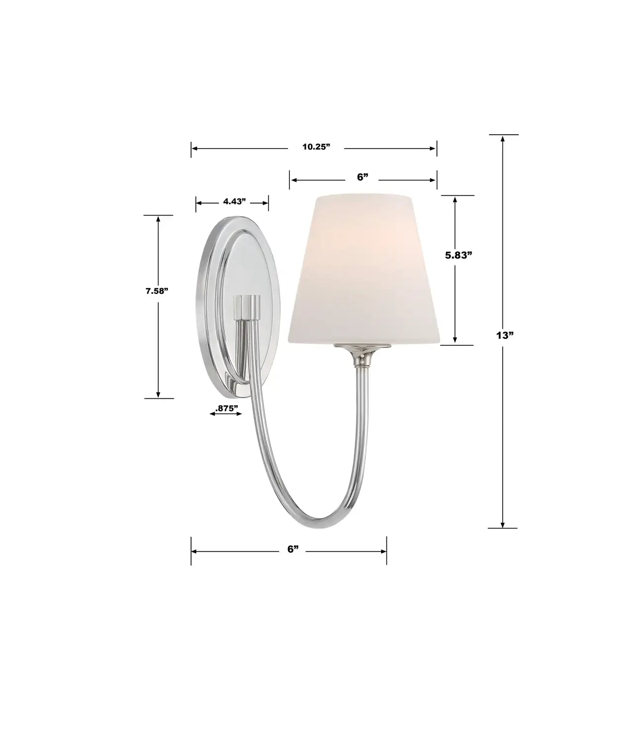 CRYSTORAMA, JUNO SCONCE, WALL SCONCES