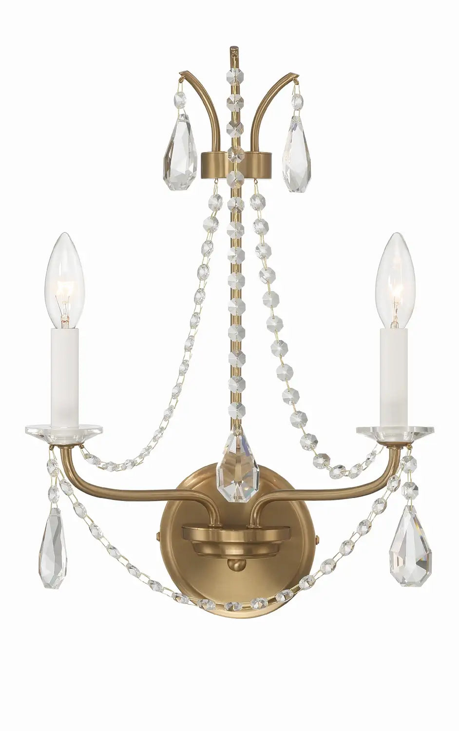 CRYSTORAMA, KARRINGTON SCONCE, WALL SCONCES