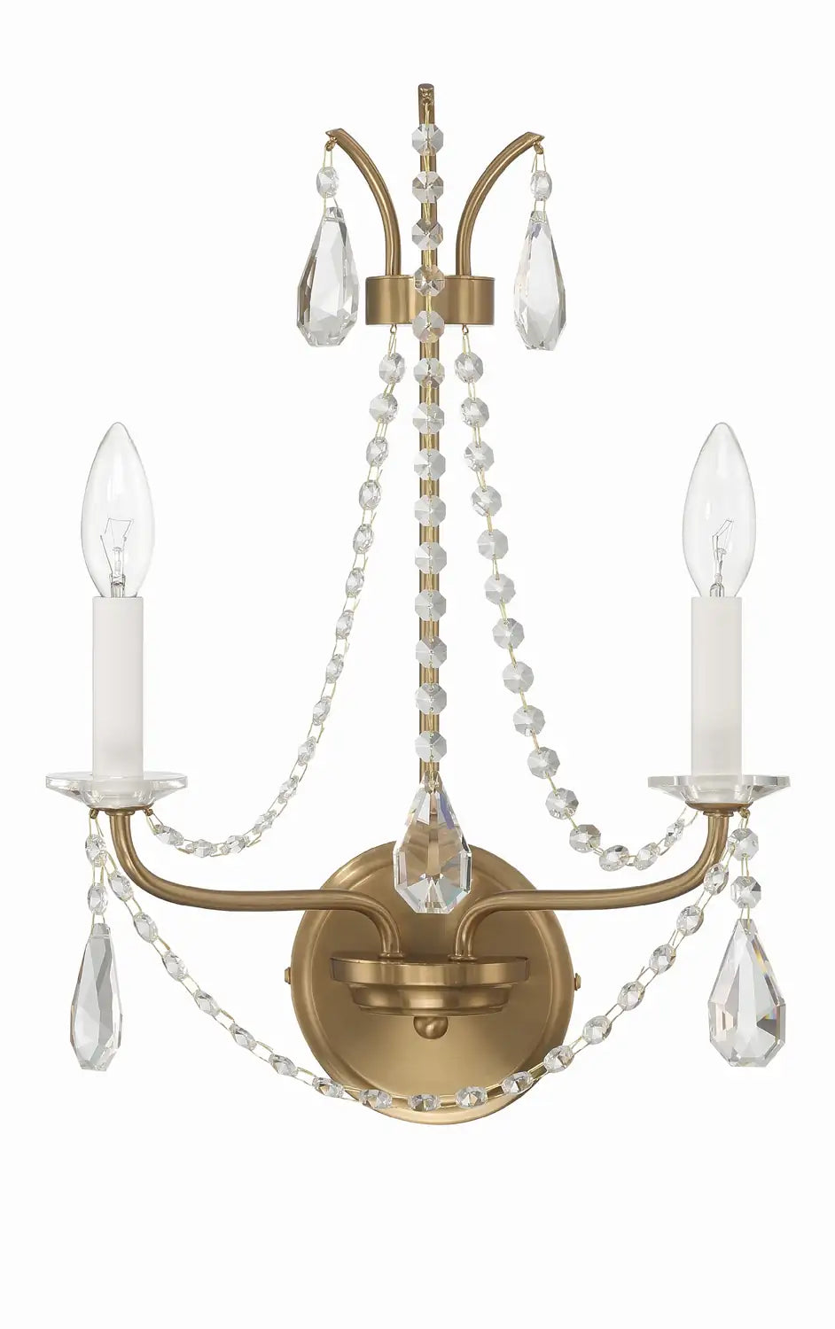 CRYSTORAMA, KARRINGTON SCONCE, WALL SCONCES
