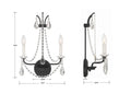 CRYSTORAMA, KARRINGTON SCONCE, WALL SCONCES