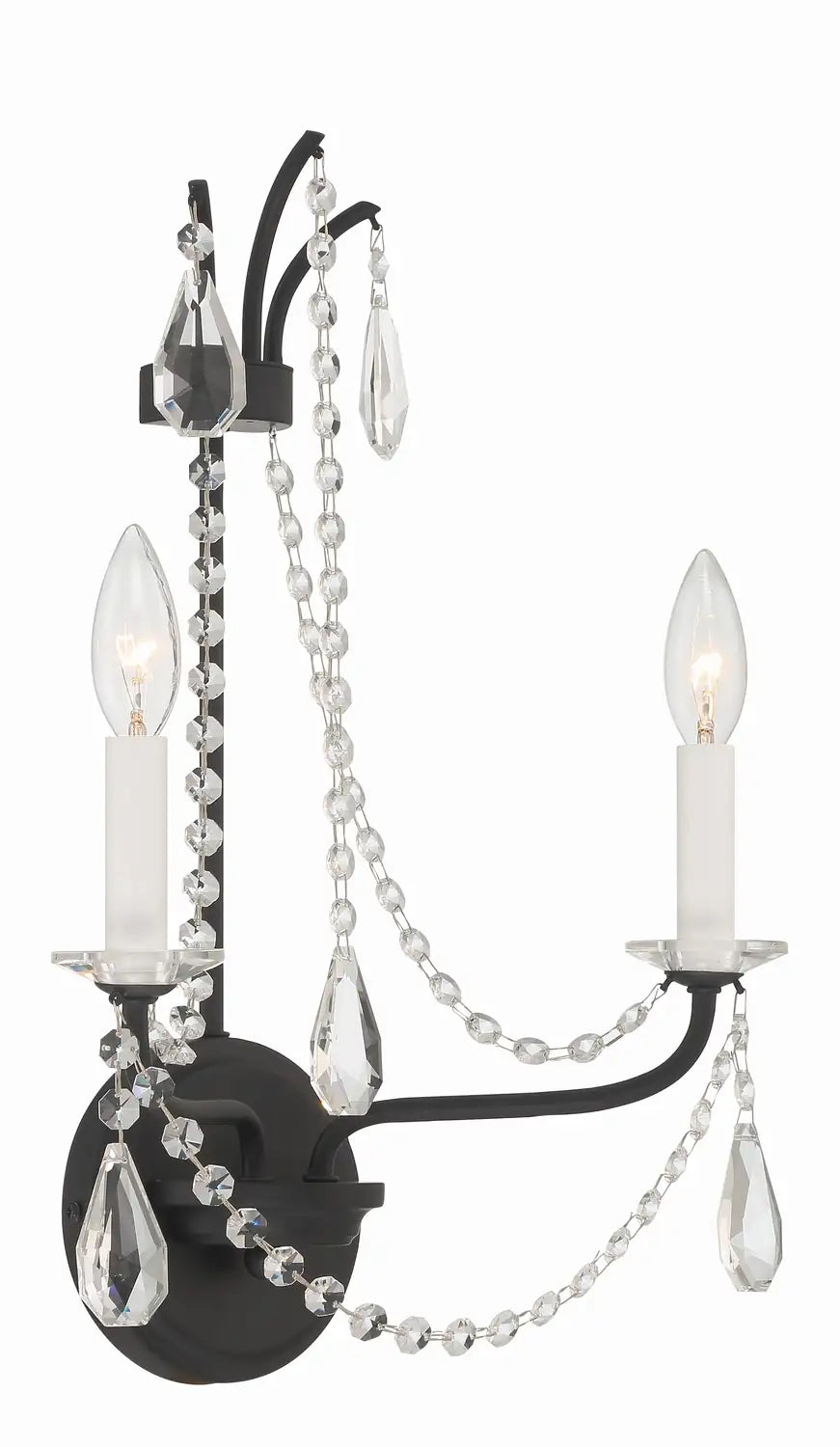 CRYSTORAMA, KARRINGTON SCONCE, WALL SCONCES