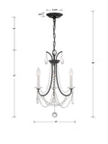 CRYSTORAMA, KARRINGTON CHANDELIER, CHANDELIER LIGHT