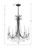 CRYSTORAMA, KARRINGTON CHANDELIER, CHANDELIER LIGHT