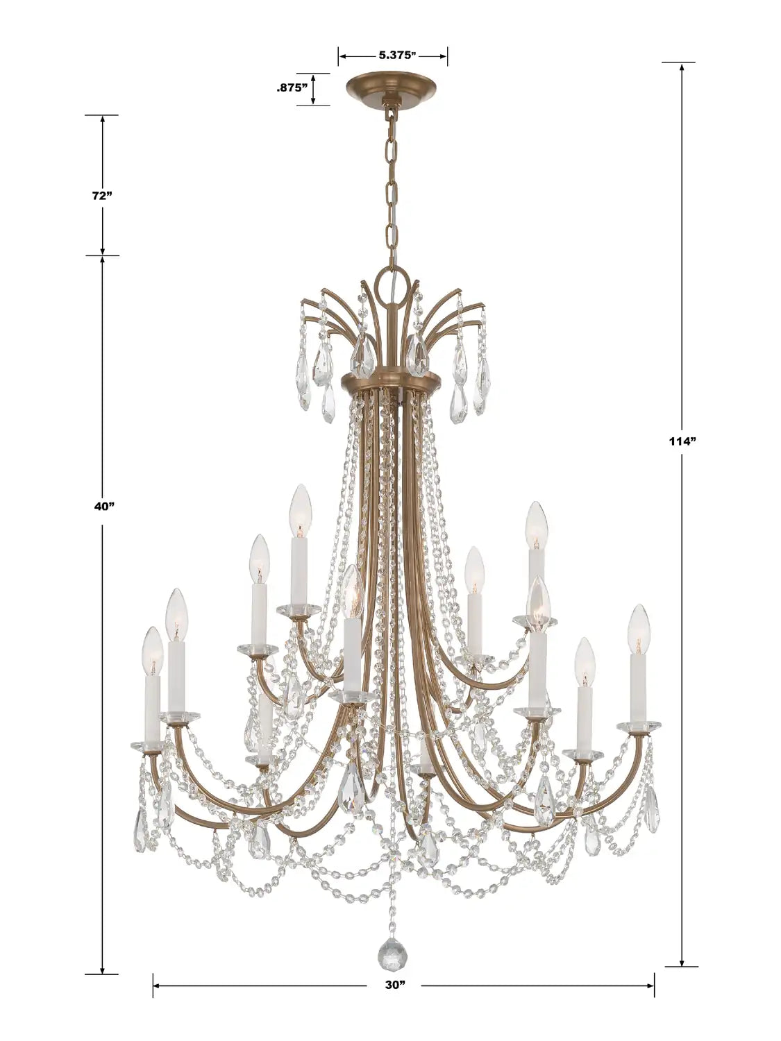 CRYSTORAMA, KARRINGTON CHANDELIER, CHANDELIER LIGHT