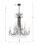 CRYSTORAMA, KARRINGTON CHANDELIER, CHANDELIER LIGHT