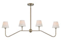 CRYSTORAMA, KEENAN LINEAR CHANDELIER, CHANDELIER LIGHT