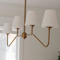 CRYSTORAMA, KEENAN LINEAR CHANDELIER, CHANDELIER LIGHT