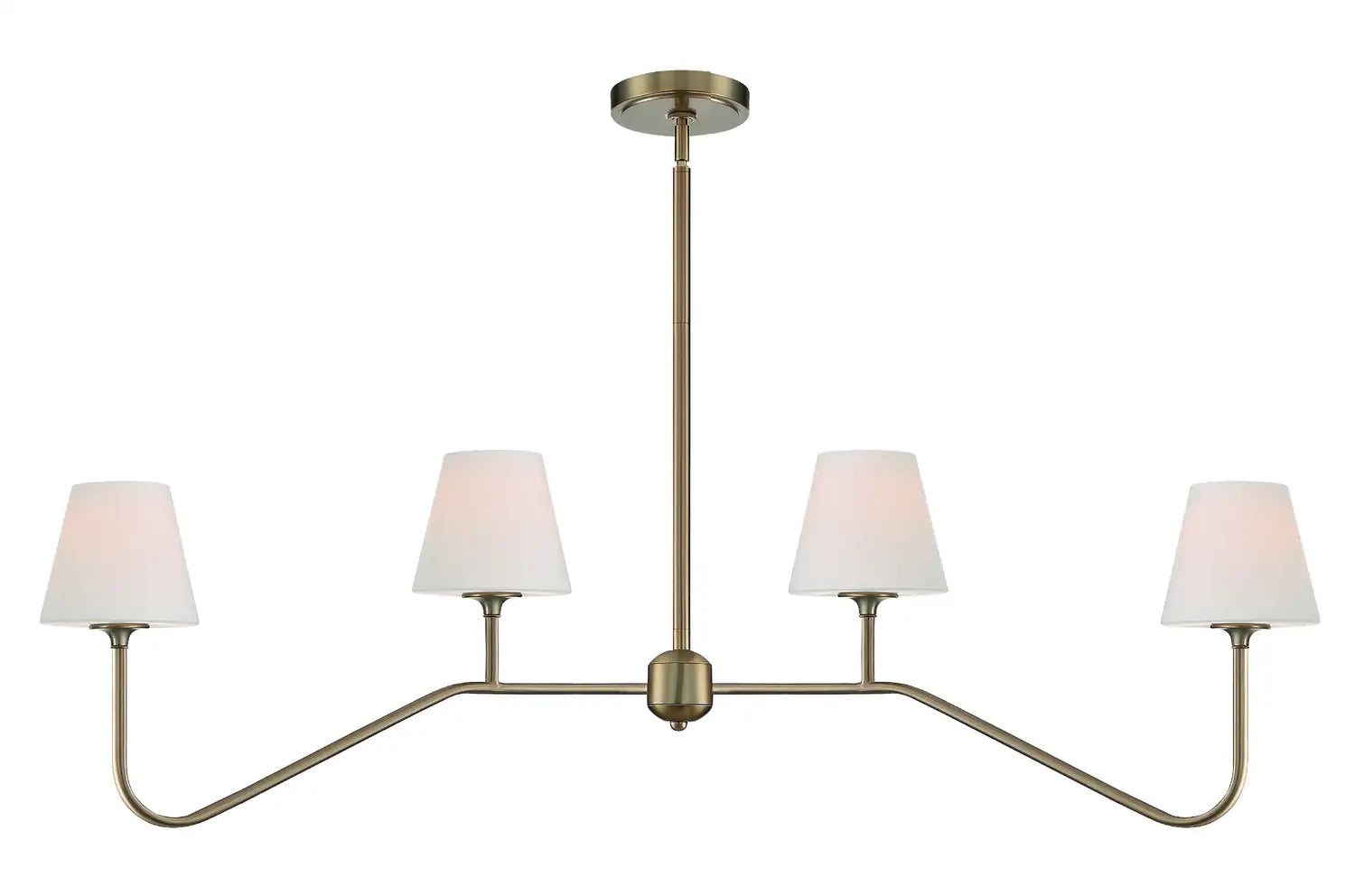 CRYSTORAMA, KEENAN LINEAR CHANDELIER, CHANDELIER LIGHT