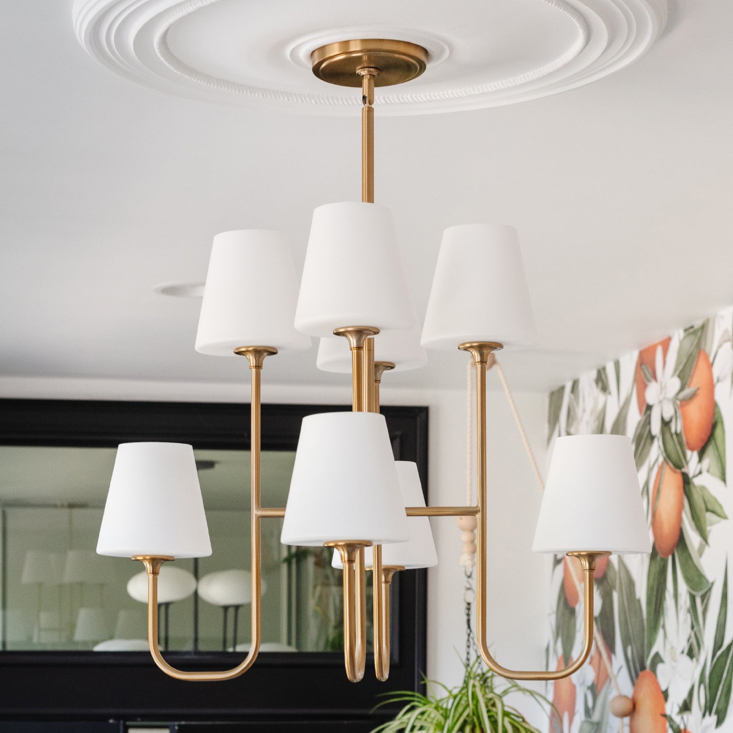CRYSTORAMA, KEENAN CHANDELIER, CHANDELIER LIGHT