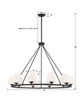 CRYSTORAMA, KEENAN CHANDELIER, CHANDELIER LIGHT