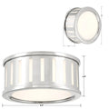 CRYSTORAMA, KENDAL FLUSH MOUNT, FLUSH MOUNT CEILING LIGHTS