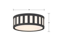 CRYSTORAMA, KENDAL FLUSH MOUNT, FLUSH MOUNT CEILING LIGHTS