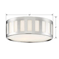 CRYSTORAMA, KENDAL FLUSH MOUNT, FLUSH MOUNT CEILING LIGHTS