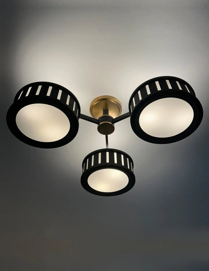 CRYSTORAMA, KENDAL SEMI FLUSH MOUNT, FLUSH MOUNT CEILING LIGHTS