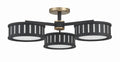 CRYSTORAMA, KENDAL SEMI FLUSH MOUNT, FLUSH MOUNT CEILING LIGHTS