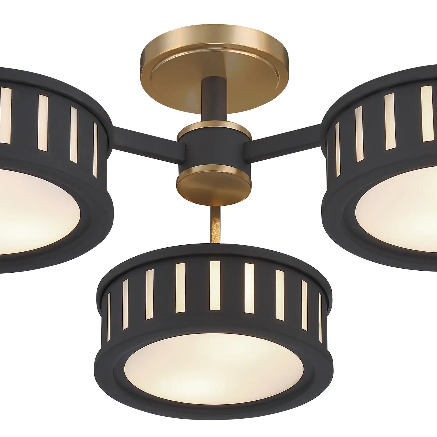 CRYSTORAMA, KENDAL SEMI FLUSH MOUNT, FLUSH MOUNT CEILING LIGHTS